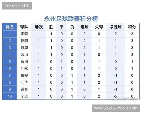最新足球联赛积分榜全面解析各队排名与争冠形势